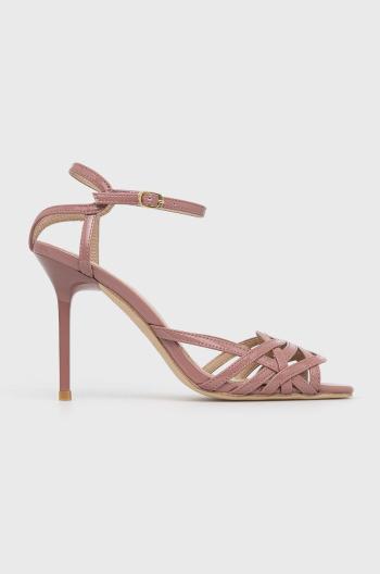 Sandály Marella Bologna růžová barva