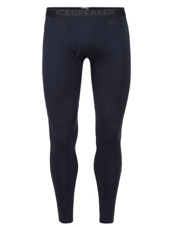 pánské merino spodky ICEBREAKER Mens 200 Oasis Leggings w Fly, Midnight Navy velikost: XL