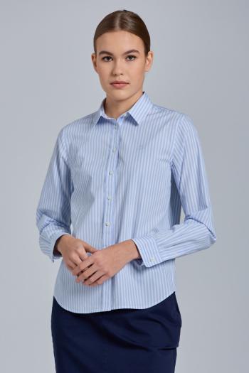 KOŠILE GANT REG BROADCLOTH STRIPED SHIRT modrá 40