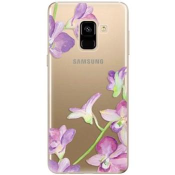 iSaprio Purple Orchid pro Samsung Galaxy A8 2018 (puror-TPU2-A8-2018)