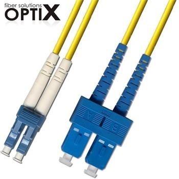 OPTIX LC-SC Optický patch cord  09/125 3m G.657A (1052)