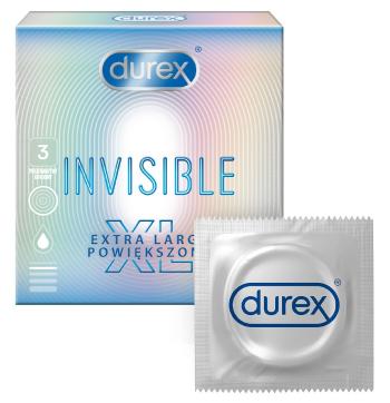 Durex Invisible XL Kondomy 3 ks