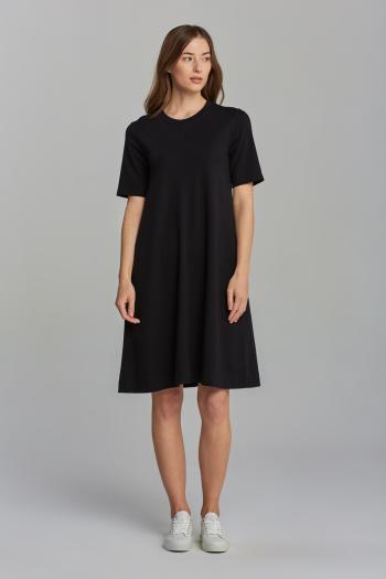 ŠATY GANT D1. A-LINE JERSEY DRESS černá XS