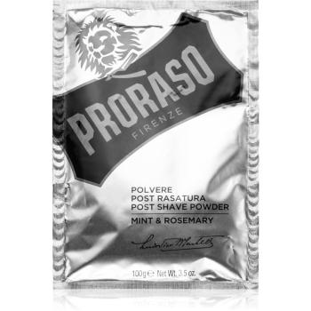 Proraso Aftershave Powder stylingový pudr po holení Mint and Rosemary 100 g