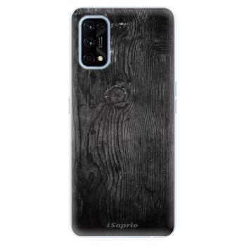 Odolné silikonové pouzdro iSaprio - Black Wood 13 - Realme 7 Pro