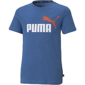 Puma ESS+2 COL LOGO TEE B Dětské triko, modrá, velikost 116