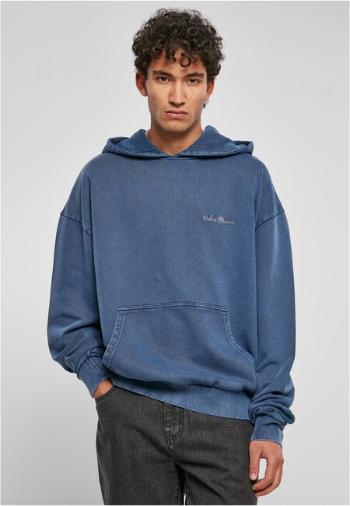 Urban Classics Small Embroidery Hoody spaceblue - 5XL