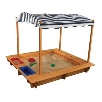 Kidkraft ® Zahradní sand box se sluneční stříškou