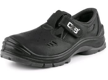 Obuv sandál CXS SAFETY STEEL COPPER O1, černý, vel. 42