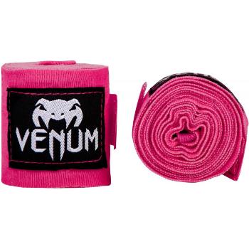 Venum KONTACT BOXING HANDWRAPS 4M Bandáže, růžová, velikost 400