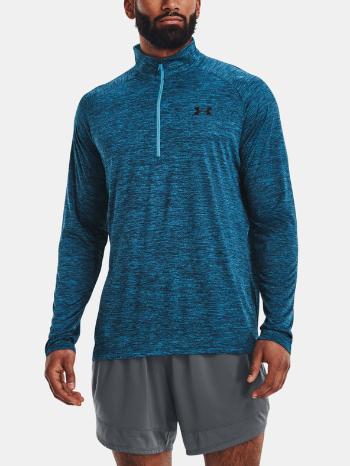 Under Armour UA Tech 2.0 1/2 Zip Triko Modrá