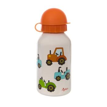 sigikid ® Nerezová láhev na pití 350 ml traktor bg