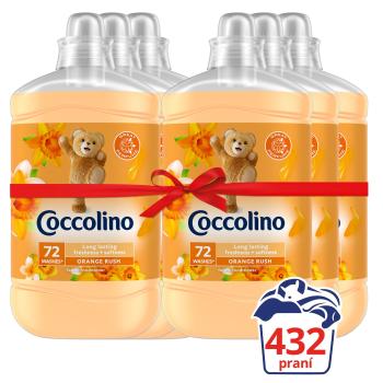 Coccolino Aviváž Orange Rush 6 x 1.8 l