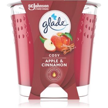 GLADE Cosy Apple & Cinnamon vonná svíčka 129 g