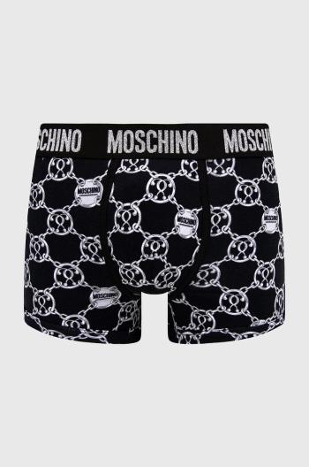 Boxerky Moschino Underwear pánské, tmavomodrá barva