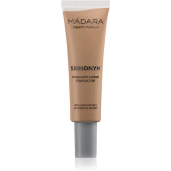 MÁDARA Skinonym Semi-Matte Peptide dlouhotrvající make-up s peptidy odstín #65 Warm Tan 30 ml