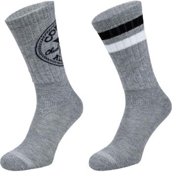 Converse MENS FASHION CREW 2PP Pánské ponožky, šedá, velikost 39-42