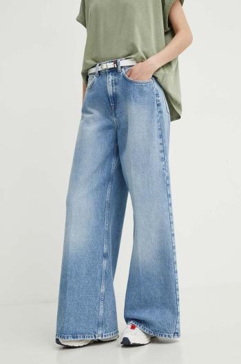 Džíny Pepe Jeans WIDE LEG JEANS UHW dámské, PL204740MP4