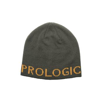 Prologic Zimní čepice Bivy Logo Beanie Rifle Green/Orange