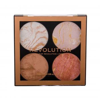 Makeup Revolution London Cheek Kit 8,8 g rozjasňovač pro ženy Take A Breather