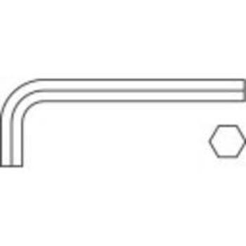 Inbus klíč TOOLCRAFT 112846, 0.9 mm