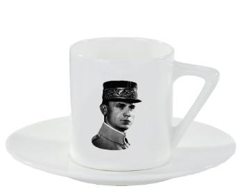 Espresso hrnek s podšálkem 100ml Milan Rastislav Štefánik