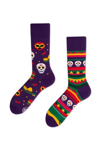 Vícebarevné ponožky Fiesta Mexicana