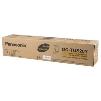 Panasonic originální toner DQ-TUS20Y, yellow, 20000str., Panasonic DP-C264, DP-C322