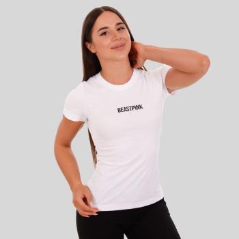 Dámské tričko Daily White M - BeastPink