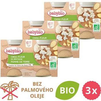 BABYBIO Květák a brambory 3× (2× 130 g)  (BABY11798s)