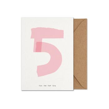 5 – Skládaná karta A5