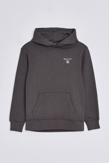 MIKINA GANT D2. CONTRAST SHIELD HOODIE černá 176