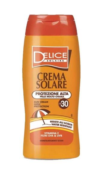 Delice Solaire Sun Cream High Protection SPF30 opalovací krém 250 ml