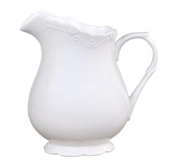 Porcelánový džbán s krajkou Provence lace - 18cm / 1.1L 63090-01