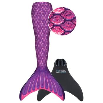 XTREM Toys and Sports - FIN FUN Mermaid Youth S/M, Fialová