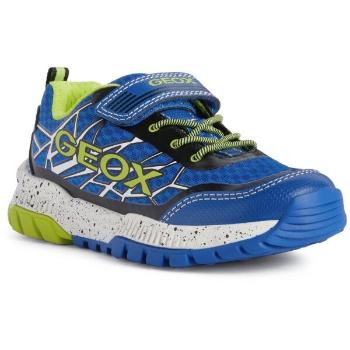 Geox J TUONO BOY Chlapecké volnočasové boty, modrá, velikost 30