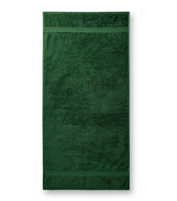 MALFINI Ručník Terry Towel - Lahvově zelená | 50 x 100 cm