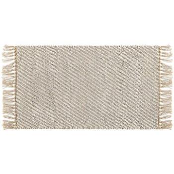  Jutový koberec 50 x 80 cm béžový ALADAG, 245910 (beliani_245910)