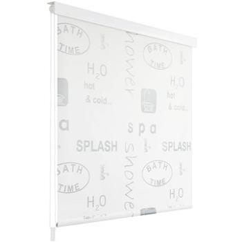 Sprchová roleta 100 × 240 cm se vzorem „Splash"
