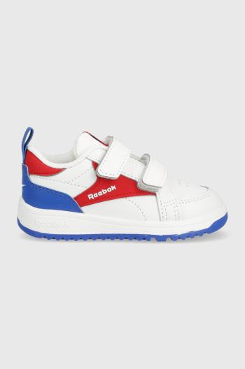 Dětské sneakers boty Reebok Classic bílá barva