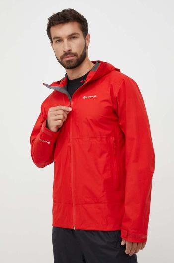 Nepromokavá bunda Montane Spirit Lite pánská, červená barva, gore-tex, MSPLJ15