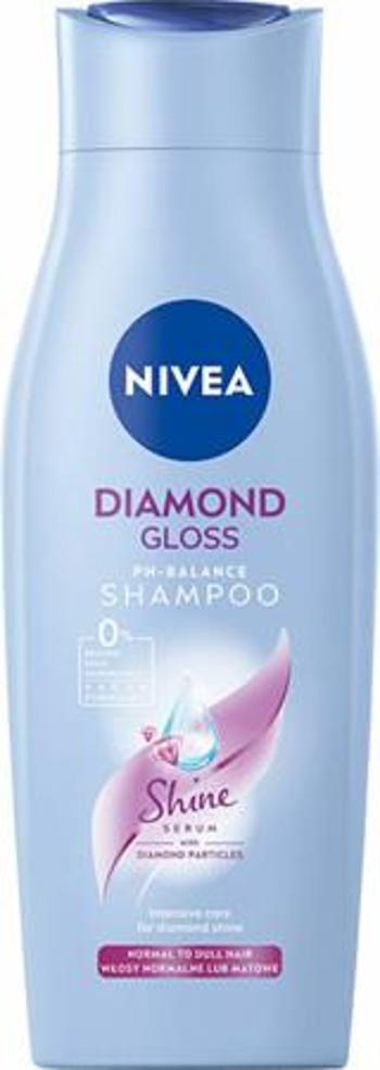 Nivea Šampon pro oslňující lesk vlasů Diamond Gloss 400 ml, mlml