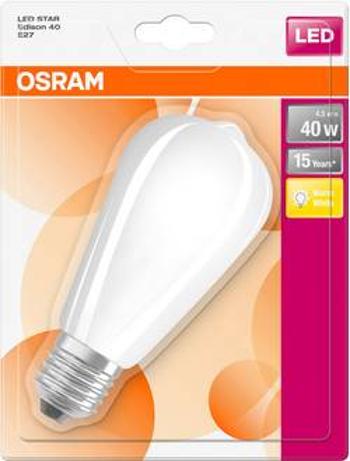 LED žárovka OSRAM 4058075269798 230, E27, 5 W, teplá bílá, A++ (A++ - E), elipsa, 1 ks