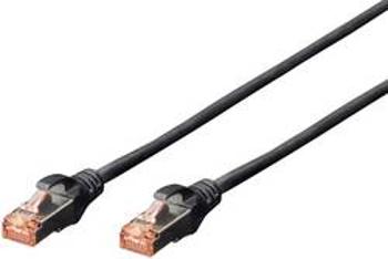 Síťový kabel RJ45 Digitus DK-1644-020/BL, CAT 6, S/FTP, 2.00 m, černá