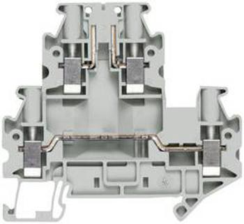 Dvojitá svorka šroubovací Siemens 8WH10206AG00, béžová, 50 ks