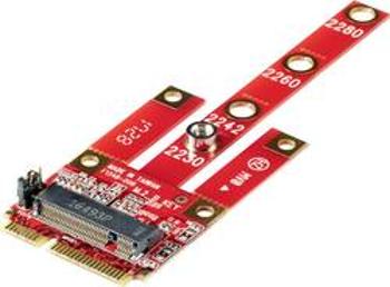 Adaptér rozhraní Renkforce RF-DT-134B RF-4758075, [1x PCI-E zásuvka 6-pólová - 1x mini PCI Express]