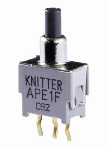 Tlačítko Knitter-Switch APE 1F, 48 V DC/AC, 0,05 A, 1 přepínací, 1x zap/(zap), 0.4 VA