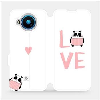 Flipové pouzdro na mobil Nokia 8.3 5G - MH09S Panda LOVE (5903516331154)