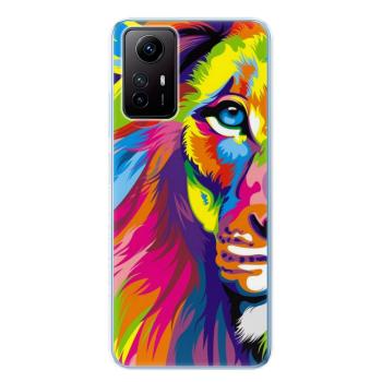 Odolné silikonové pouzdro iSaprio - Rainbow Lion - Xiaomi Redmi Note 12S