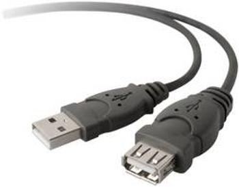 USB 2.0 prodlužovací kabel Belkin F3U134R3M, 3.00 m, černá